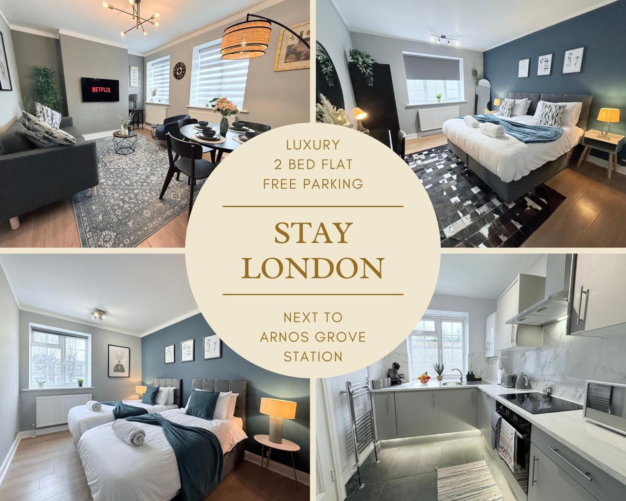 Staylondon - Sleeps 6 With Free Parking - Tourist, Concerts & Matches Exterior foto